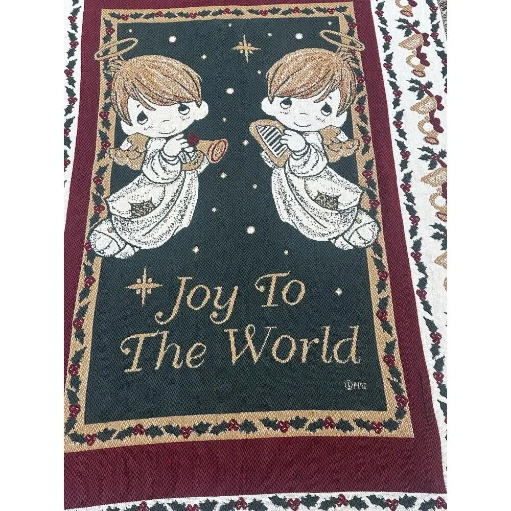 Precious Moments Christmas Blanket Angels 